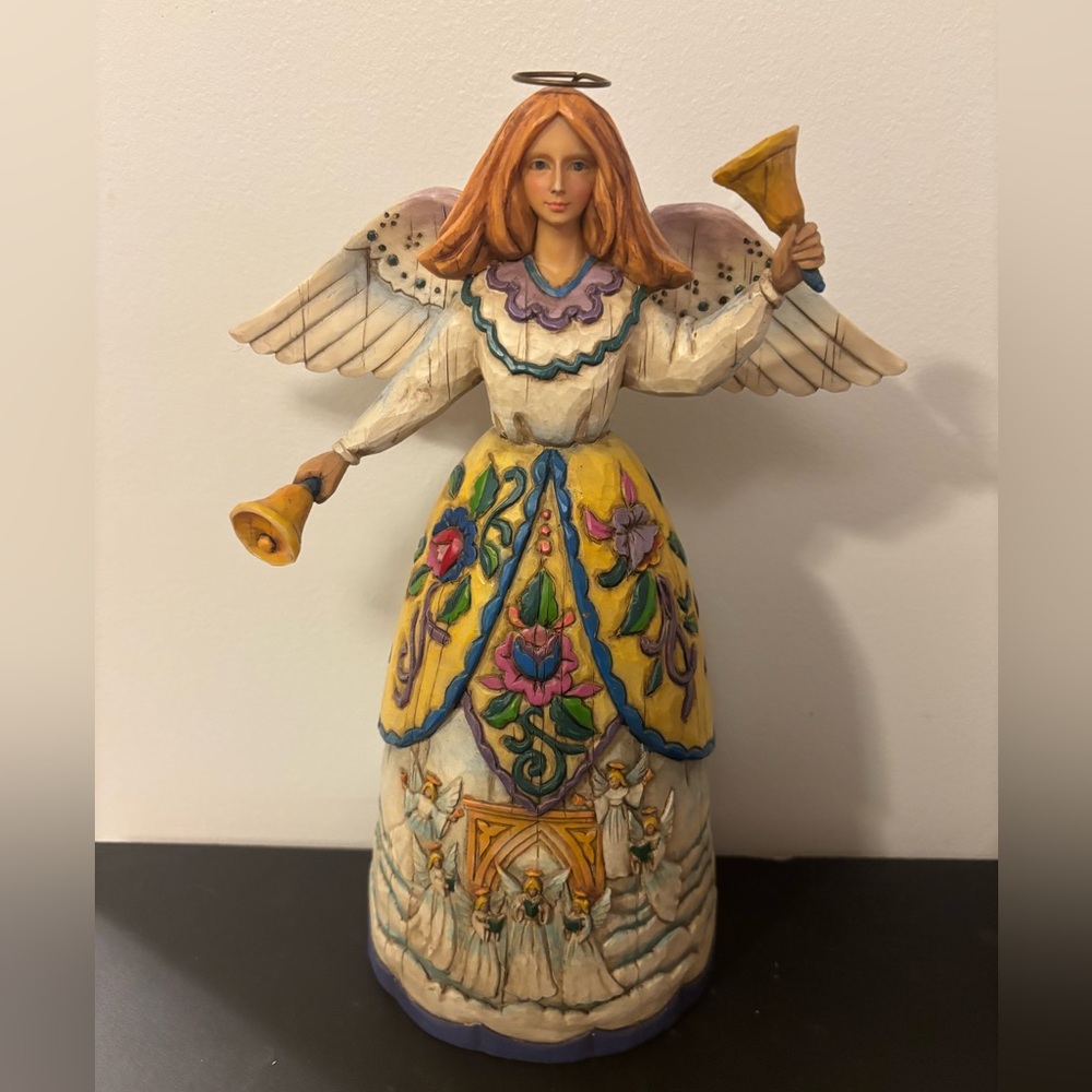 Jim shore proclaimer of heaven glory angel Heartwood Creek Figurine